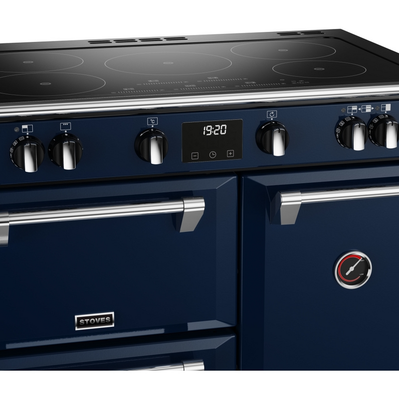 Stoves Richmond Deluxe ST DX RICH D900Ei TCH MBL 90cm Electric Induction (Touch Control) Range Cooker (Discontinued)