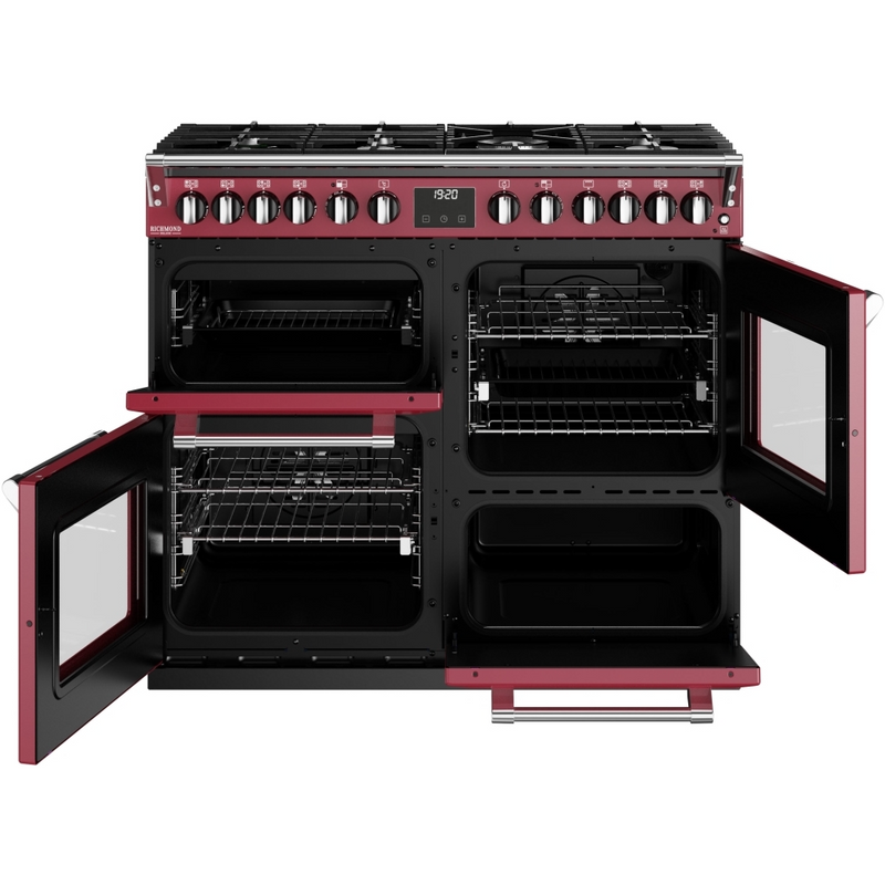 Stoves Richmond Deluxe ST DX RICH D1000DF CRE 100cm Dual Fuel Range Cooker (Discontinued)