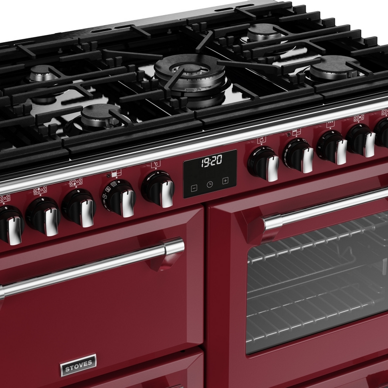 Stoves Richmond Deluxe ST DX RICH D1000DF CRE 100cm Dual Fuel Range Cooker (Discontinued)