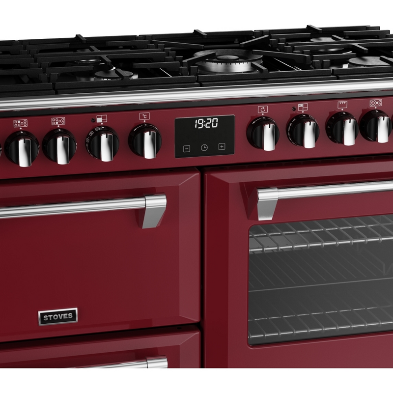 Stoves Richmond Deluxe ST DX RICH D1000DF CRE 100cm Dual Fuel Range Cooker (Discontinued)