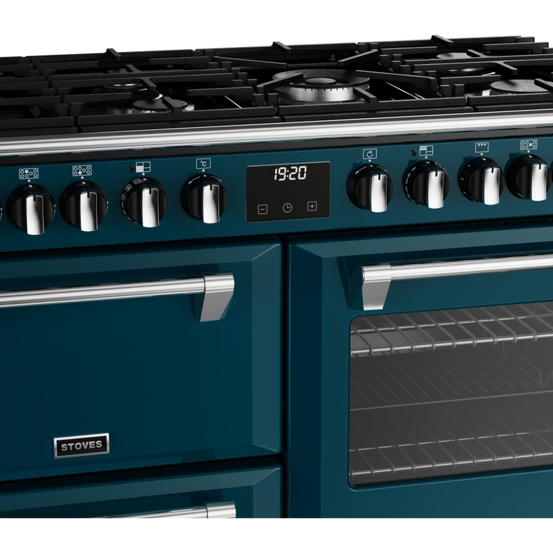 Stoves Richmond Deluxe ST DX RICH D1000DF KTE 100cm Dual Fuel Range Cooker (Discontinued)