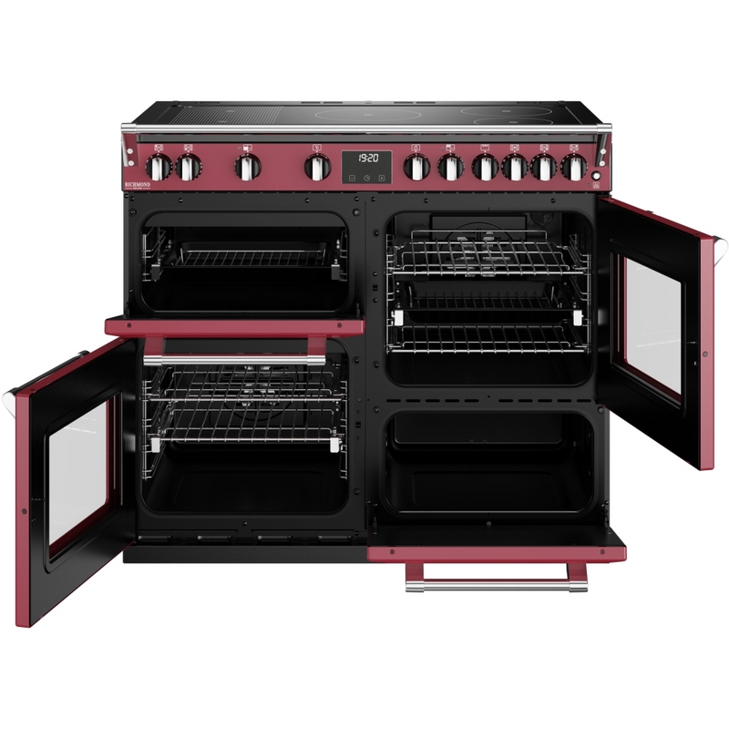 Stoves Richmond Deluxe ST DX RICH D1000Ei RTY CRE 100cm Electric Induction (Rotary Control) Range Cooker (Discontinued)