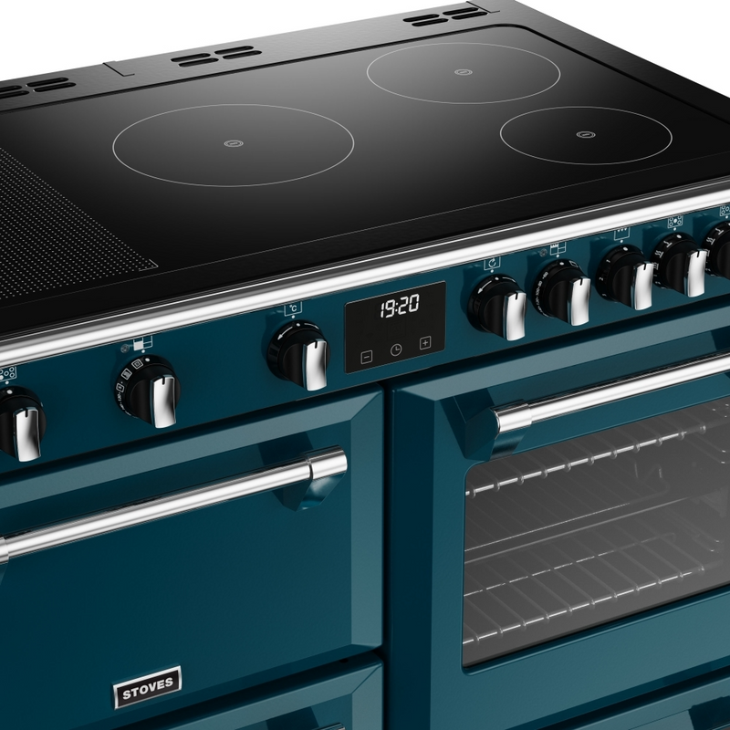 Stoves Richmond Deluxe ST DX RICH D1000Ei RTY KTE 100cm Electric Induction (Rotary Control) Range Cooker (Discontinued)