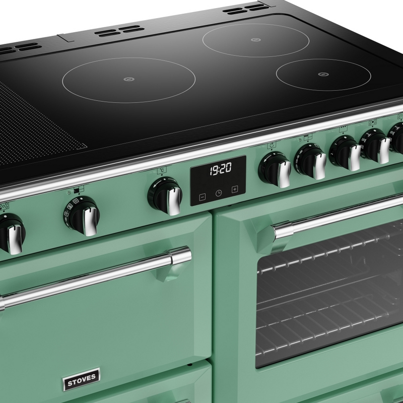 Stoves Richmond Deluxe ST DX RICH D1000Ei RTY MMI 100cm Electric Induction (Rotary Control) Range Cooker (Discontinued)