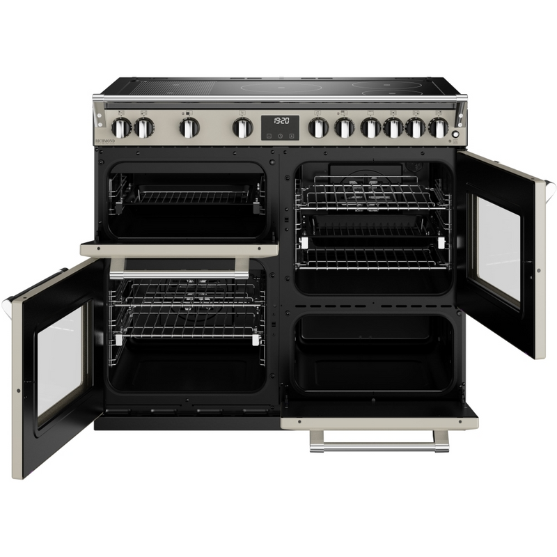 Stoves Richmond Deluxe ST DX RICH D1000Ei RTY PMU 100cm Electric Induction (Rotary Control) Range Cooker (Discontinued)
