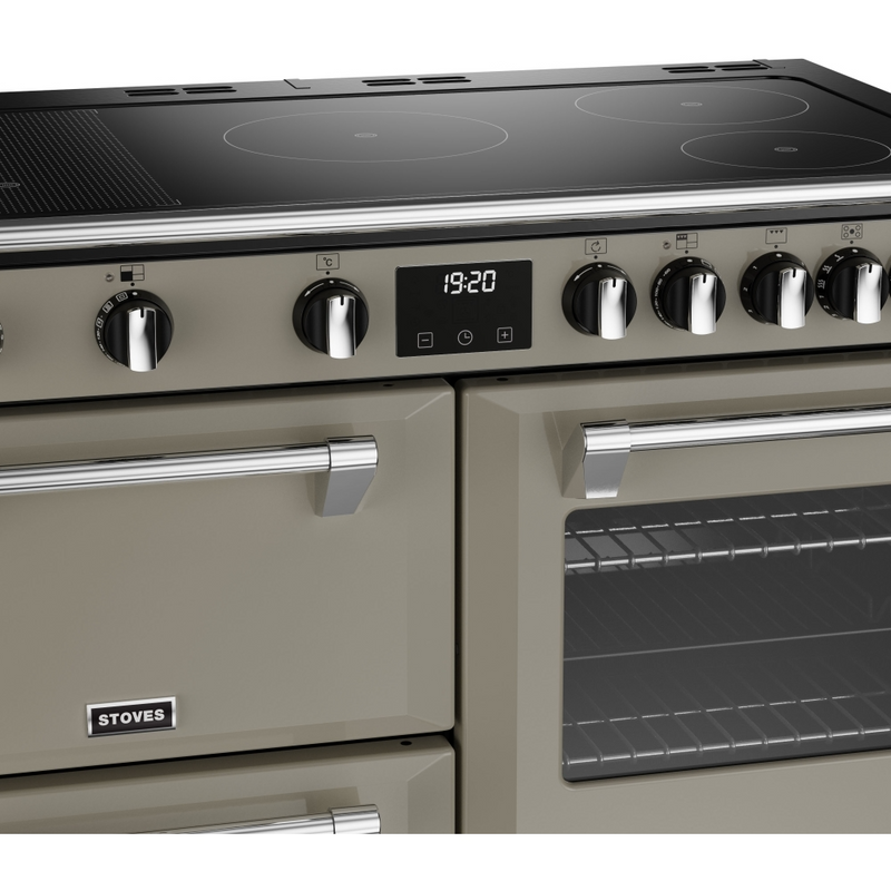 Stoves Richmond Deluxe ST DX RICH D1000Ei RTY PMU 100cm Electric Induction (Rotary Control) Range Cooker (Discontinued)