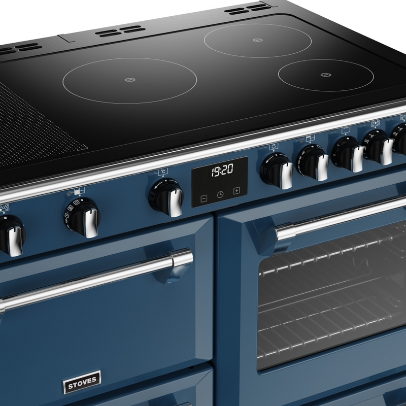 Stoves Richmond Deluxe ST DX RICH D1000Ei RTY TBL 100cm Electric Induction (Rotary Control) Range Cooker (Discontinued)