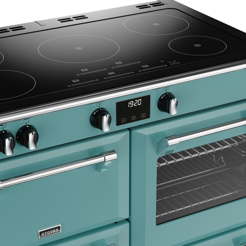 Stoves Richmond Deluxe ST DX RICH D1000Ei TCH CBL 100cm Electric Induction (Touch Control) Range Cooker (Discontinued)