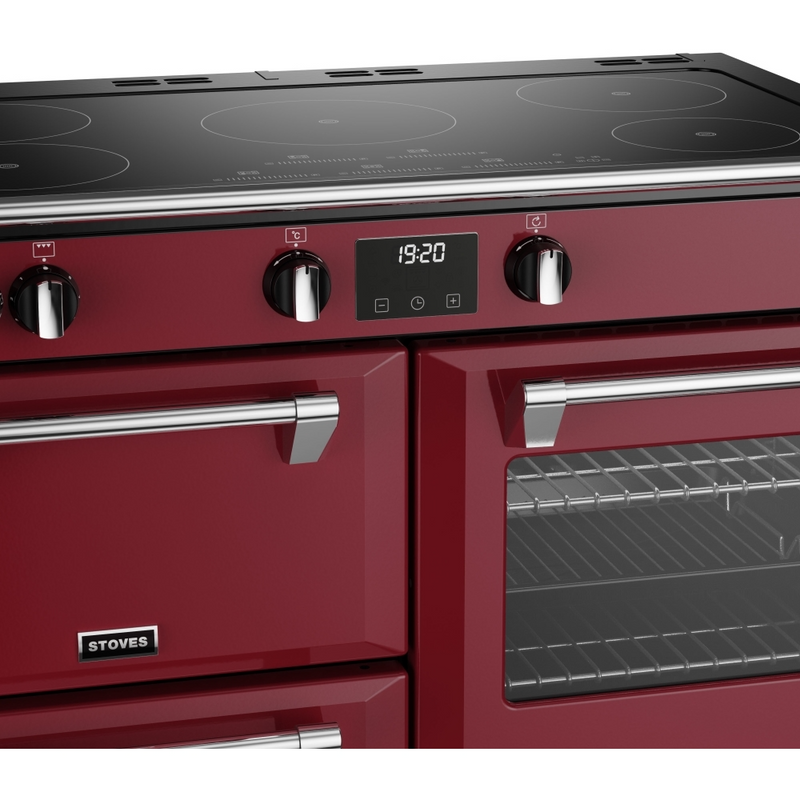 Stoves Richmond Deluxe ST DX RICH D1000Ei TCH CRE 100cm Electric Induction (Touch Control) Range Cooker (Discontinued)