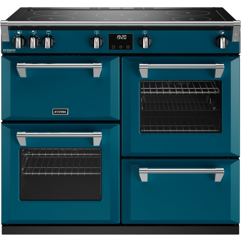 Stoves Richmond Deluxe ST DX RICH D1000Ei TCH KTE 100cm Electric Induction (Touch Control) Range Cooker (Discontinued)