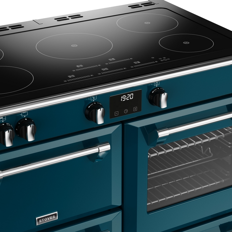 Stoves Richmond Deluxe ST DX RICH D1000Ei TCH KTE 100cm Electric Induction (Touch Control) Range Cooker (Discontinued)