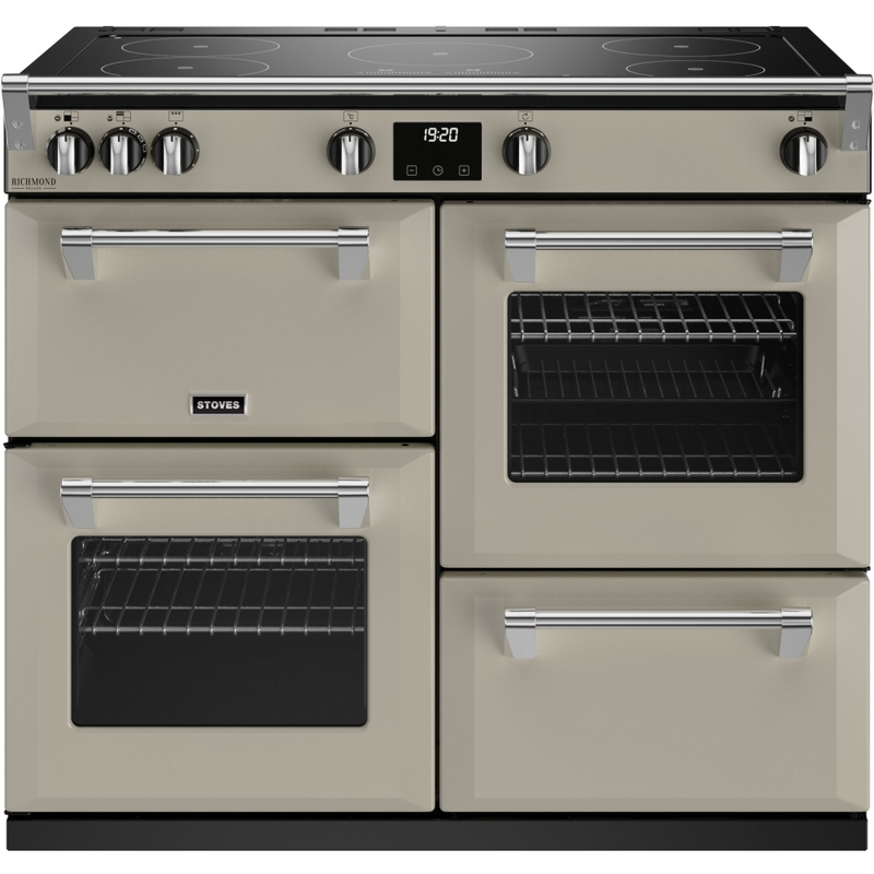 Stoves Richmond Deluxe ST DX RICH D1000Ei TCH PMU 100cm Electric Induction (Touch Control) Range Cooker (Discontinued)