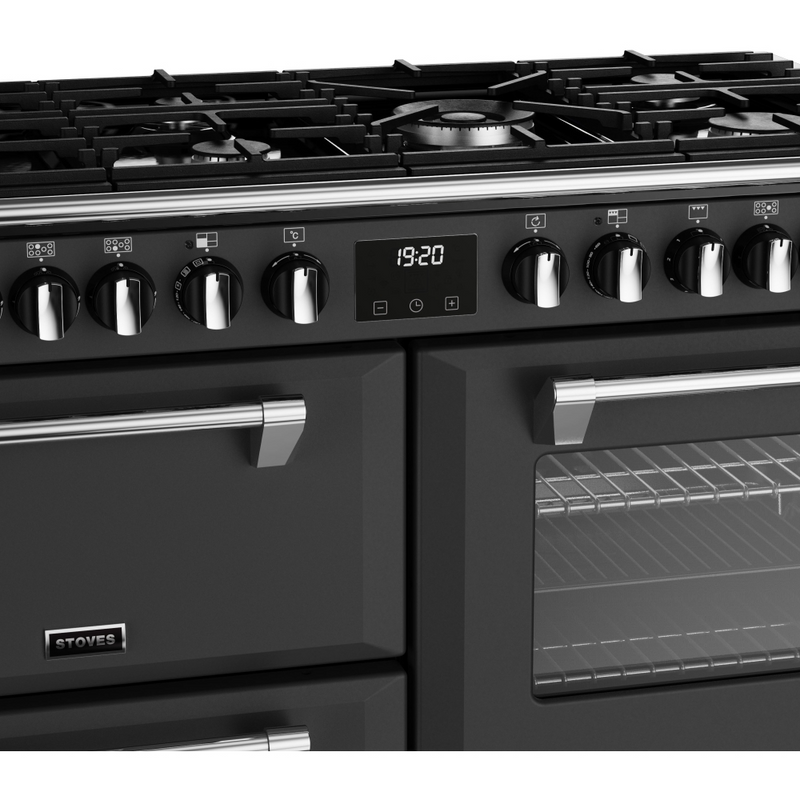 Stoves Richmond Deluxe ST DX RICH D1100DF AGR 110cm Dual Fuel Range Cooker (Discontinued)
