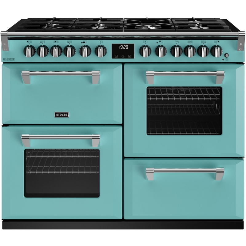 Stoves Richmond Deluxe ST DX RICH D1100DF CBL 110cm Dual Fuel Range Cooker (Discontinued)