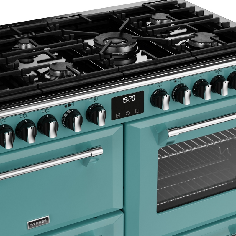 Stoves Richmond Deluxe ST DX RICH D1100DF CBL 110cm Dual Fuel Range Cooker (Discontinued)