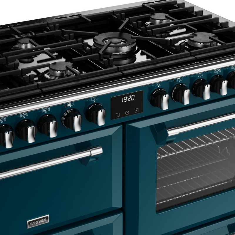 Stoves Richmond Deluxe ST DX RICH D1100DF KTE 110cm Dual Fuel Range Cooker (Discontinued)