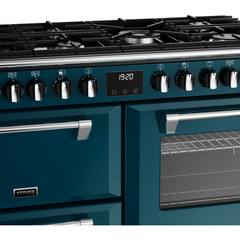 Stoves Richmond Deluxe ST DX RICH D1100DF KTE 110cm Dual Fuel Range Cooker (Discontinued)