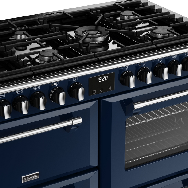 Stoves Richmond Deluxe ST DX RICH D1100DF MBL 110cm Dual Fuel Range Cooker (Discontinued)