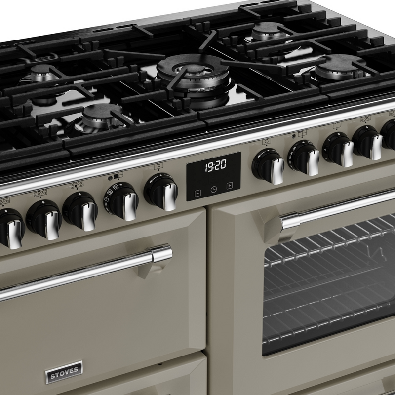 Stoves Richmond Deluxe ST DX RICH D1100DF PMU 110cm Dual Fuel Range Cooker (Discontinued)