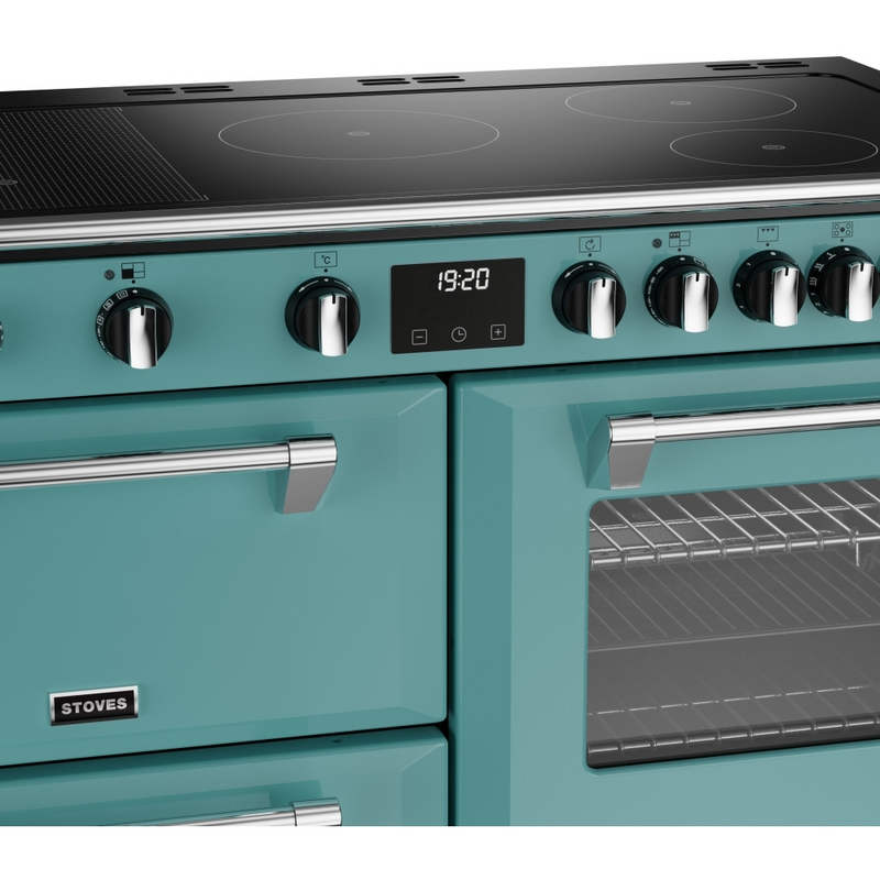 Stoves Richmond Deluxe ST DX RICH D1100Ei RTY CBL 110cm Electric Induction (Rotary Control) Range Cooker (Discontinued)