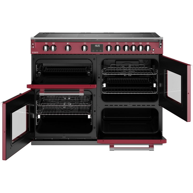 Stoves Richmond Deluxe ST DX RICH D1100Ei RTY CRE 110cm Electric Induction (Rotary Control) Range Cooker (Discontinued)