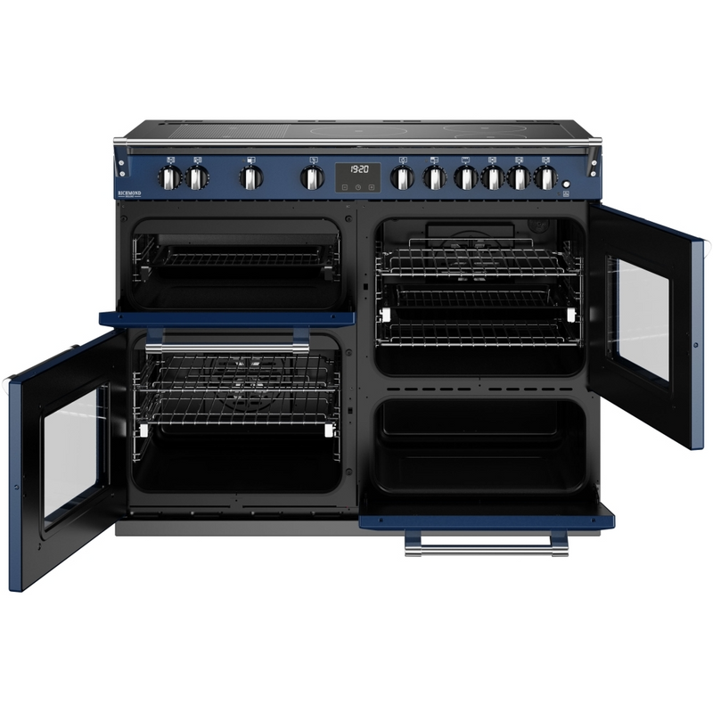 Stoves Richmond Deluxe ST DX RICH D1100Ei RTY MBL 110cm Electric Induction (Rotary Control) Range Cooker (Discontinued)