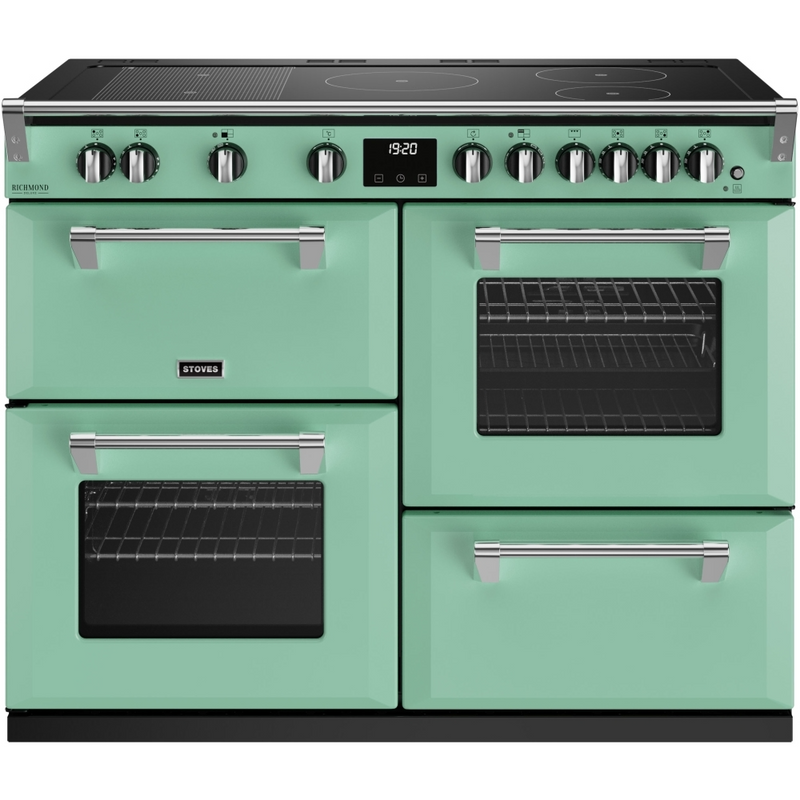 Stoves Richmond Deluxe ST DX RICH D1100Ei RTY MMI 110cm Electric Induction (Rotary Control) Range Cooker