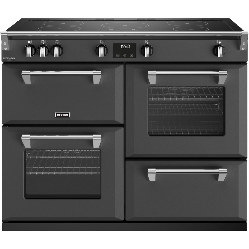 Stoves Richmond Deluxe ST DX RICH D1100Ei TCH AGR 110cm Electric Induction (Touch Control) Range Cooker (Discontinued)