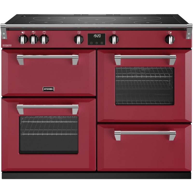 Stoves Richmond Deluxe ST DX RICH D1100Ei TCH CRE 110cm Electric Induction (Touch Control) Range Cooker (Discontinued)