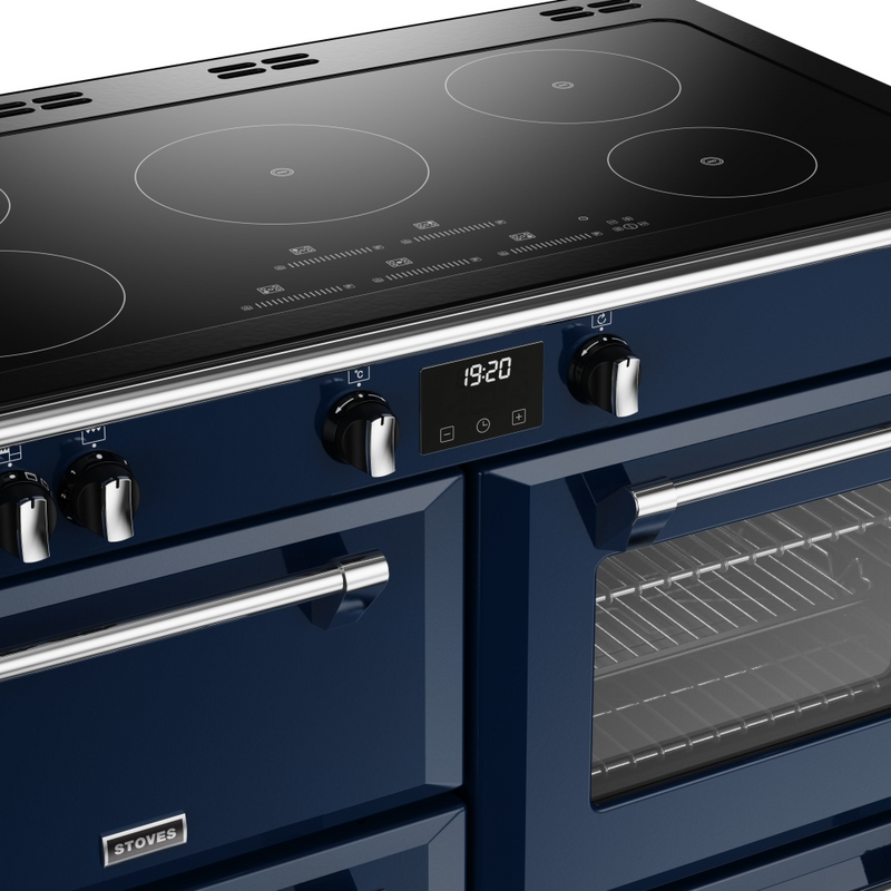 Stoves Richmond Deluxe ST DX RICH D1100Ei TCH MBL 110cm Electric Induction (Touch Control) Range Cooker (Discontinued)
