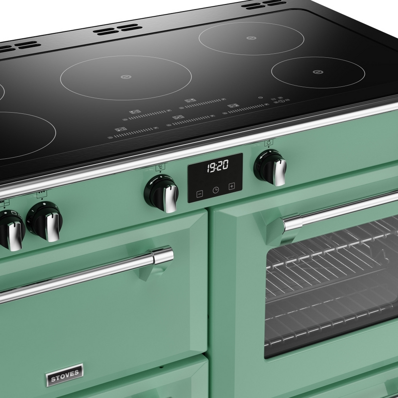 Stoves Richmond Deluxe ST DX RICH D1100Ei TCH MMI 110cm Electric Induction (Touch Control) Range Cooker (Discontinued)