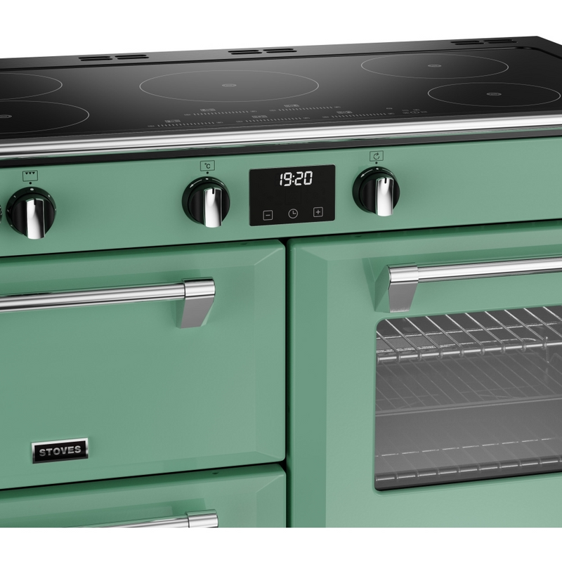 Stoves Richmond Deluxe ST DX RICH D1100Ei TCH MMI 110cm Electric Induction (Touch Control) Range Cooker (Discontinued)