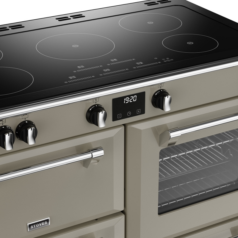 Stoves Richmond Deluxe ST DX RICH D1100Ei TCH PMU 110cm Electric Induction (Touch Control) Range Cooker (Discontinued)
