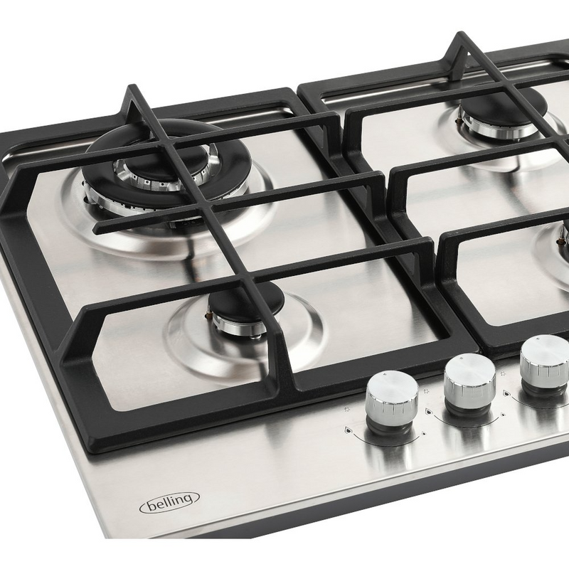 Belling BEL GHU603CI STA 60cm Stainless Gas Hob (Discontinued)