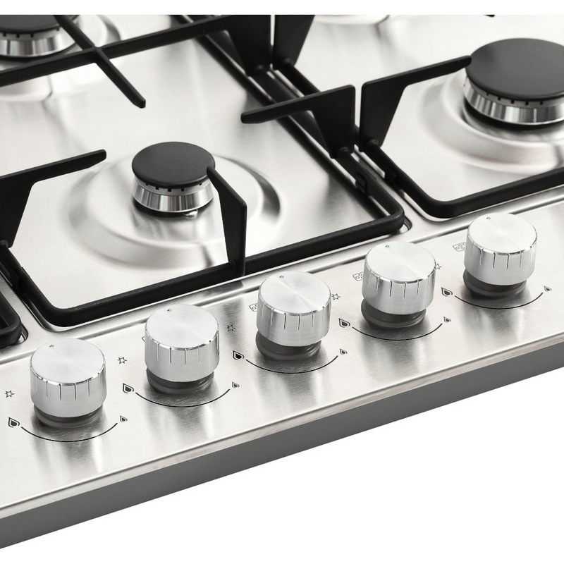 Belling BEL GHU753RI STA 75cm Stainless Gas Hob (Discontinued)
