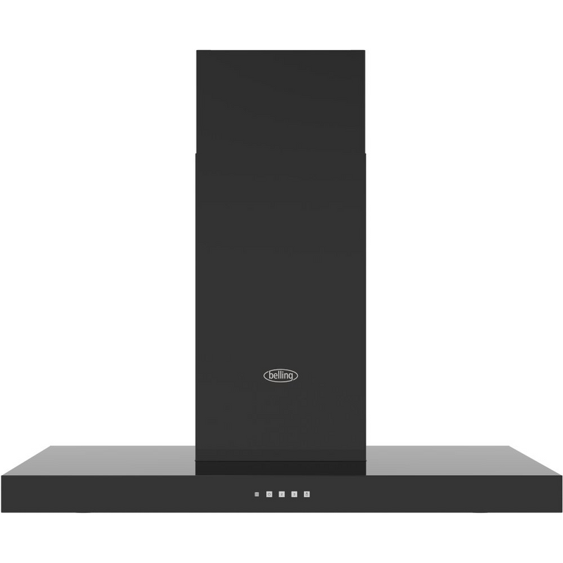 Belling BEL COOKCENTRE CHIM 90T BLK 90cm T-Shape Hood (Discontinued)