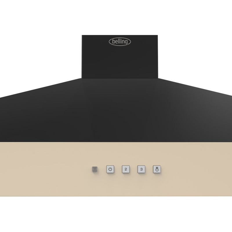 Belling BEL FARMHOUSE CHIM 100PYR CRM 100cm Pyramid Hood (Discontinued)