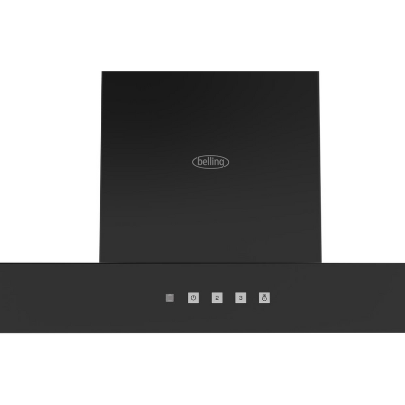 Belling BEL CHIM 603T BLK 60cm T-Shape Hood (Discontinued)