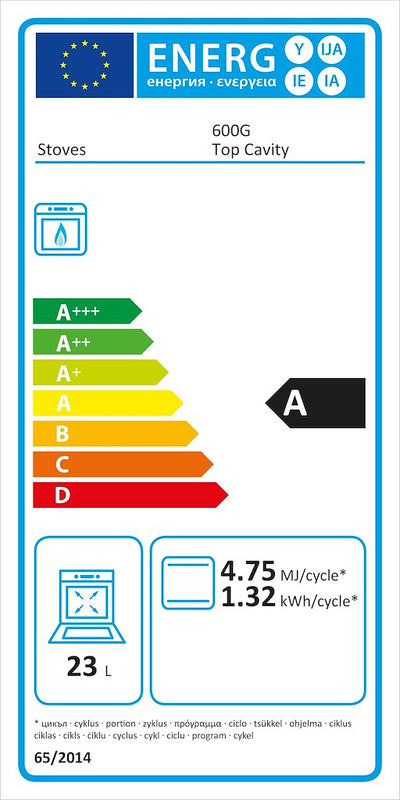 Stoves STERLING 600GSS 60cm Gas Cooker (Discontinued)