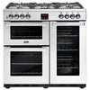 Belling Cookcentre 90DFT PSS Professional 90cm Dual Fuel Range Cooker Stainless Steel (Discontinued) Thumbnail