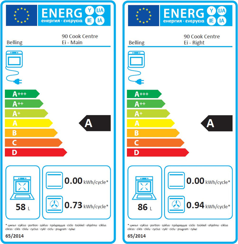 Belling  Cookcentre 90EI B 90cm Electric Range Cooker (Discontinued)