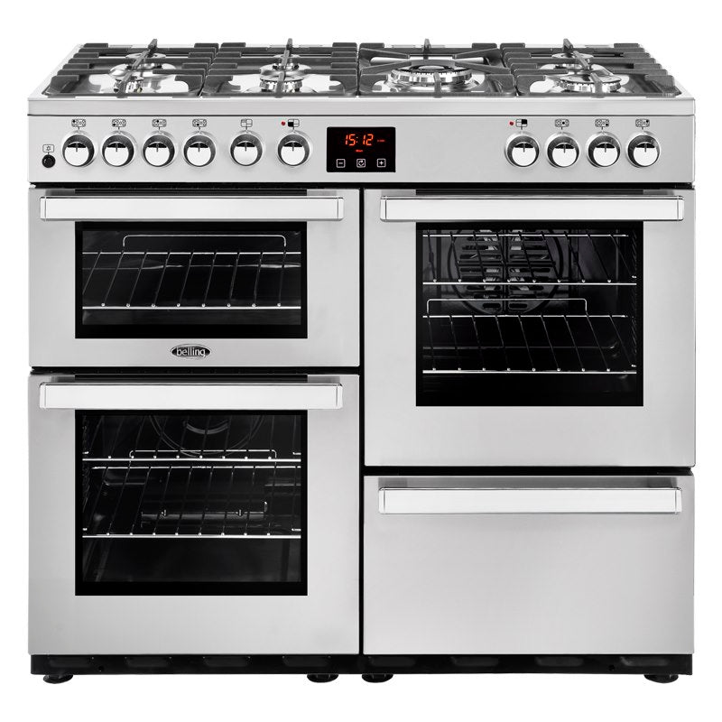 Belling  Cookcentre 100DF PSS 100cm Dual Fuel Range Cooker (Discontinued)