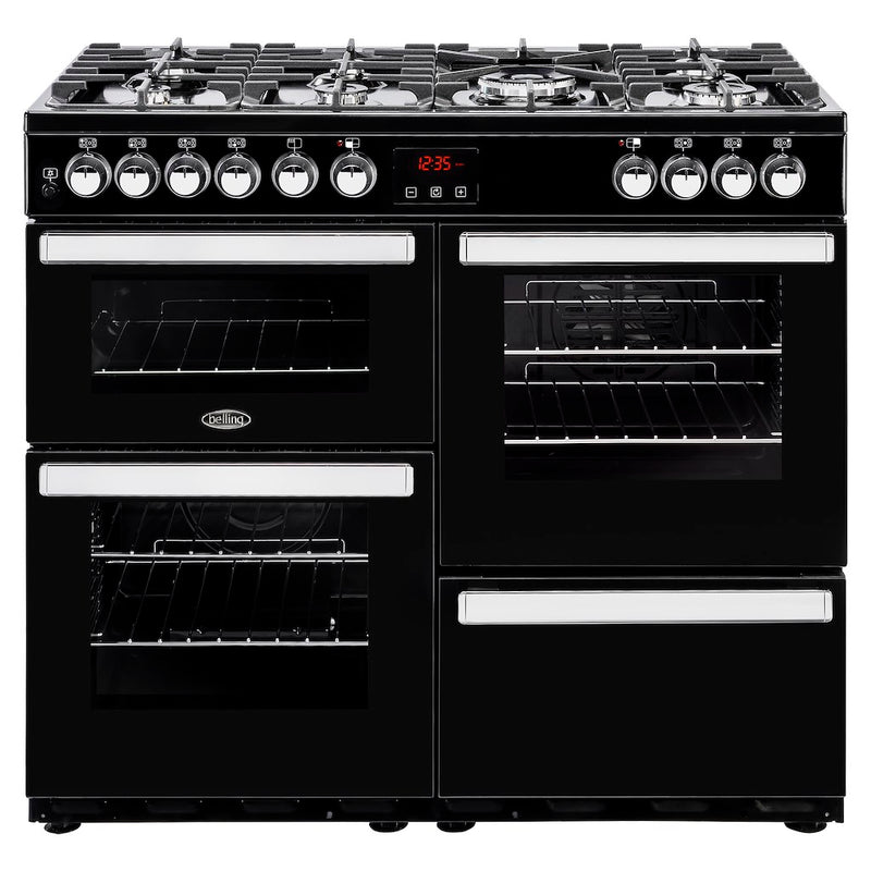 Belling  Cookcentre 100DF B 100cm Dual Fuel Range Cooker (Discontinued)