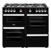 Belling  Cookcentre X100G BLK 100cm Gas Range Cooker (Discontinued) Thumbnail