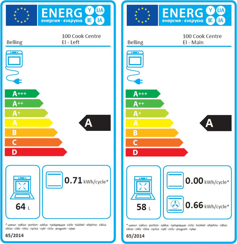 Belling  Cookcentre 100EI B 100cm Electric Range Cooker (Discontinued)