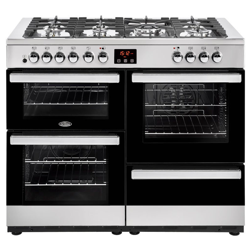 Belling  Cookcentre 110DF SS 110cm Dual Fuel Range Cooker (Discontinued)