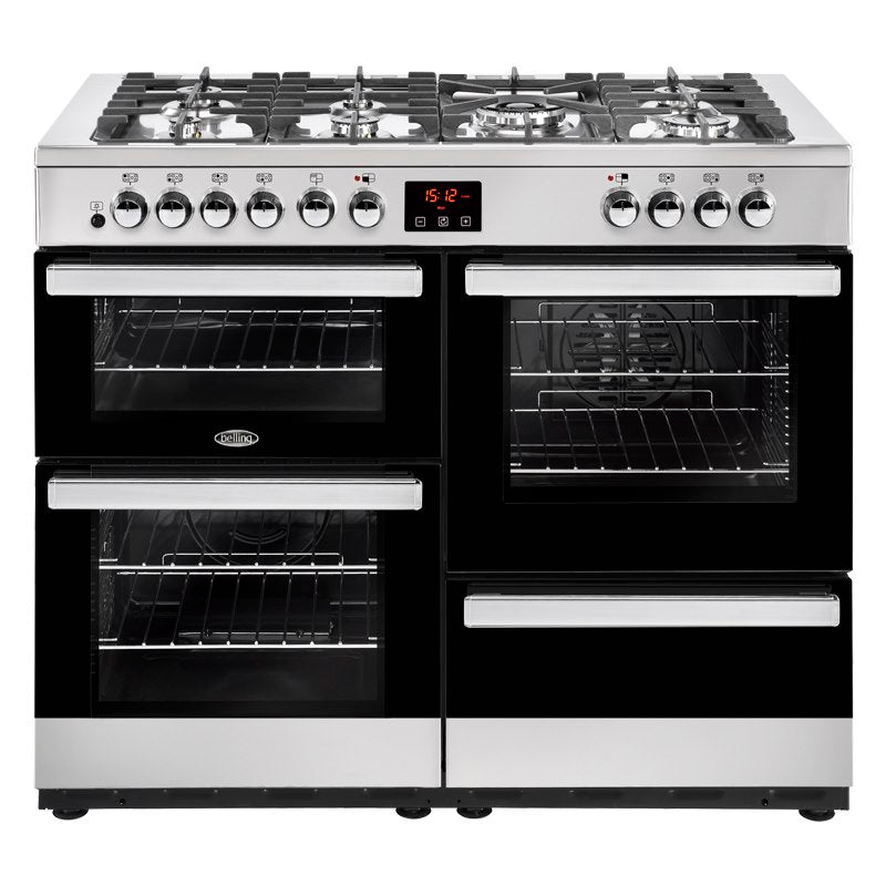 Belling  Cookcentre 110DF SS 110cm Dual Fuel Range Cooker (Discontinued)