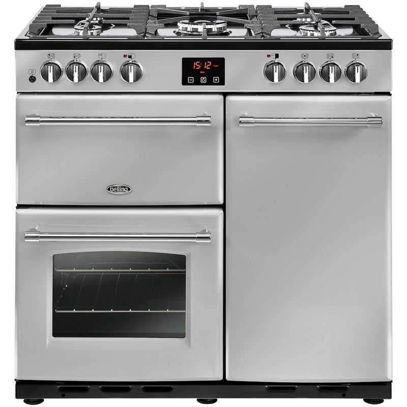 Belling  Farmhouse 90DFT S 90cm Dual Fuel Range Cooker (Discontinued)