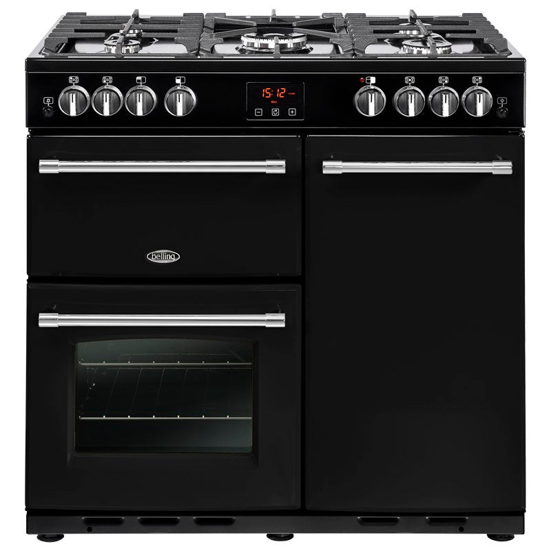 Belling Farmhouse X90G BLK 90cm Gas Range Cooker (Discontinued)