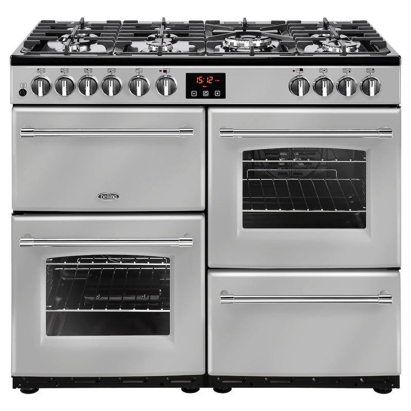 Belling  Farmhouse 100DFT S 100cm Dual Fuel Range Cooker (Discontinued)